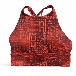 Red Lululemon Sports Bra